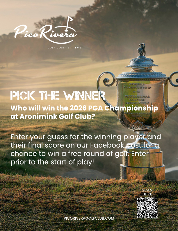 May 15 to 18 - PGA Championship