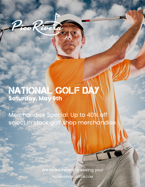 May 9th - National Golf Day