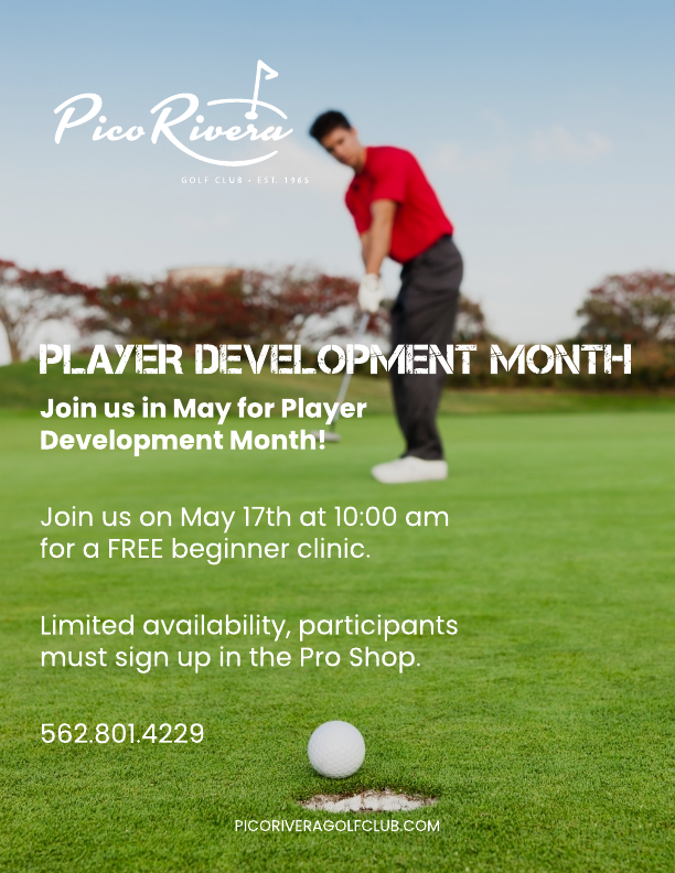 May - Player Development Month